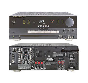 AVR 110 - Black - Audio/Video Receiver With Dolby Digital & DTS (50 watts x 2 | 40 watts x 5) - Hero